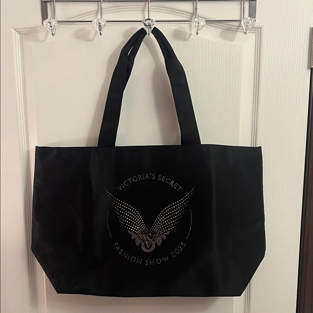 Victoria's Secret Fashion Show 2025 Black Tote Bag No tags